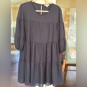 Calvin Klein Navy Blue Dress